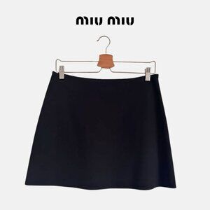Miu Miu Black Skirt